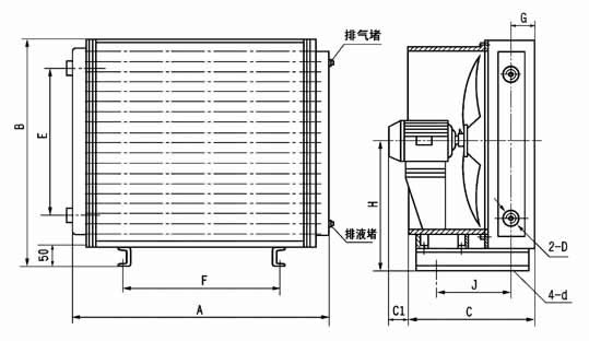 FL型空气冷却器(1.6MPa)